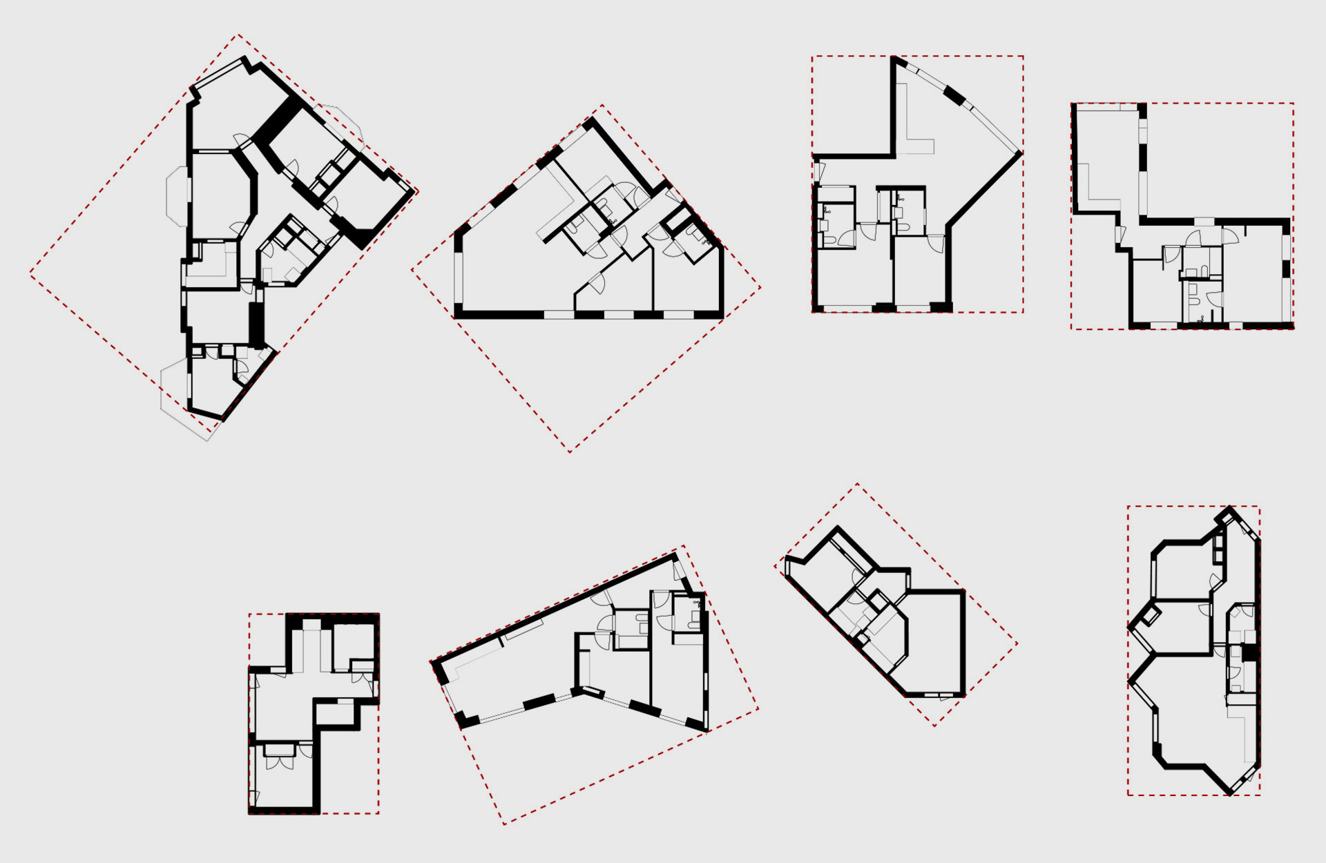 Data-based Analysis of Dwelling Plans in London
